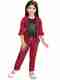 Fariha Fashions Girls Party(Festive) Top Pant (PINK) - Image 7