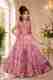 Mdmongaldresses Girls Maxi/Full Length Party Dress (Red, 3/4 Sleeve) - Image 2