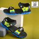 BERSACHE Boys Velcro Sports Sandals Red 11-12 Years - Image 4
