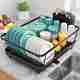iBELL Dish Drainer Kitchen Rack DR293SM Adjustable Dish Rack, 2 Layer Over Sink Stand, Extendable Carbon Steel Carbon Steel - Image 7