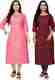 Sa Rasa Printed Viscose Rayon Straight Kurta - Image 7