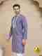 shreeravitex Printed Cotton Rayon Straight Kurta for Men (Multicolor) - Image 2