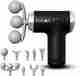 HOMEBASIC HB-M3 Deep Tissue Massage Gun, 8 Heads, 6-Speeds, Black - Image 7