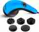 Zovilstore Pro+ Mini Deep Tissue Massage Gun â 3-Head Portable Percussion Massager, 6-Speed Settings Massager (Multicolor) - Image 2
