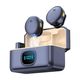 TECHNOLOGIA Q8 Dual Wireless Mic with Charging Case (Black) - Image 8