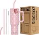Enem Insulated Stainless Steel Tumbler with Straw - Image 8