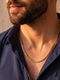 THMT Golden Rope Neckchain with Diamond Studded Ring Combo - Image 7