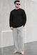 Lookberry Men Black Striped Night Suit Set - Image 6
