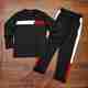 BOXMAN Men Black Printed Night Suit Set - Image 6