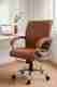 RW REST WELL Star Executive Revolving Office Chair|Computer Desk Chair with Cushioned Seat| Leatherette Office Executive Chair (Beige, DIY(Do-It-Yourself)) - Image 2