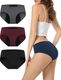 UMMISS Pack of 2 Women Periods Maroon, Black Panty - Image 4