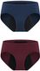 UMMISS Pack of 2 Women Periods Maroon, Black Panty - Image 3
