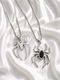 Saizen Silver & Black Minimal Bar Pendant Necklace and Ring Combo Set for Men Black Silver Stainless Steel Pendant Set - Image 3