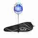 apacs Counter Attack 73G White, Blue Badminton Racquet - Image 7