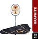 LI-NING G-Force 5800 Superlite 78g Blue, Grey, Gold Badminton Racquet - Image 7