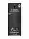 BOSCH 335L Frost Free Triple Door 3 Star Refrigerator (Black Pearl, - Image 2