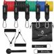 BORCELLE 11 in 1 Resistance Band (Multicolor) - Image 7