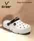 RED TAPE Men Clogs Sandal White Size 7 - Image 2