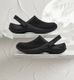 Elite Men LITE OFF RIDE 360 CLASSIC STRAP Clogs Sandal (Black, Grey , 9) - Image 8