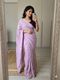 Panchtava fabric Embroidered Silk Saree (Cream) - Image 5