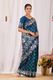 MA ROKKHA KALI Woven Banarasi Silk Blend Saree (Dark Green) - Image 4