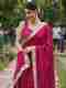 YUG ART Bollywood Silk Blend Saree - Image 7