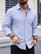 Solstice Men Regular Fit Striped Shirt - Image 8