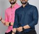 METRONAUT Men Regular Fit Solid Spread Collar Shirt - Image 8