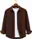 GLOREN Men Regular Fit Solid Spread Collar Shirt - Image 5