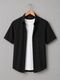 FOXEY Men Regular Fit Solid Spread Collar Shirt - Image 5