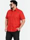 Tyzlo Men Regular Fit Solid Spread Collar Casual Shirt - Image 8