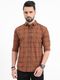 The Indian Garage Co. Men Slim Fit Checkered Shirt - Image 8