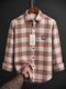 SHIRTZONE Men Regular Fit Checkered Shirt - Image 6