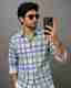 ZONANZA Men Regular Fit Checkered Shirt - Image 7