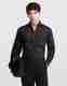 UNYUG Men Relaxed Fit Solid Cut Away Collar Formal Shirt - Image 7