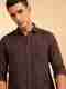 Roadster Men Regular Fit Solid Spread Collar Shirt - Image 6