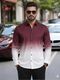 Kizyoo Men Regular Fit Dyed/Ombre Spread Collar Party Shirt - Image 7