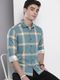 WOXEN Men Regular Fit Striped Spread Collar Casual Shirt - Image 3