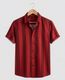 spela Men Regular Fit Striped Spread Collar Casual Shirt - Image 6