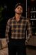 DIMMY Men Regular Fit Checkered Spread Collar Shirt - Image 8