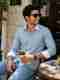HKV FASHION Men Regular Fit Striped Spread Collar Casual Shirt - Image 2