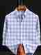 Lyphy Men Regular Fit Checkered Spread Collar Casual Shirt - Image 5
