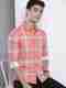 WOXEN Men Regular Fit Striped Spread Collar Casual Shirt - Image 2