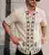 ELEANERMENS Men's Embroidered Casual Spread Shirt - Image 5