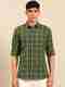 The Indian Garage Co. Men Slim Fit Checkered Shirt - Image 7