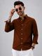 NETTO UOMO Men Regular Fit Solid Spread Collar Shirt - Image 8