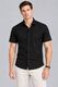 CrisPet Men Regular Fit Solid Curved Collar Casual Shirt - Image 8