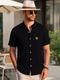 VELLOSTA Men Regular Fit Solid Spread Collar Shirt - Image 8
