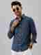 NETTO UOMO Men Regular Fit Solid Spread Collar Shirt - Image 7