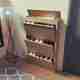 Sasimo 5-Shelf 5-Door Plastic Shoe Rack - Image 7